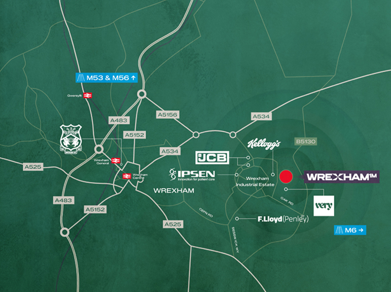 Local location map